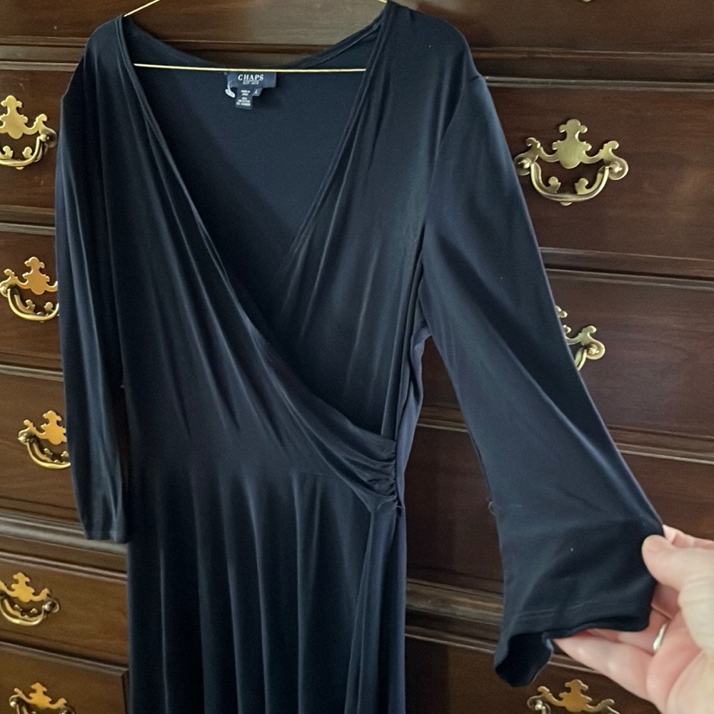 Blue Chaps Dress - Picture 6 of 12